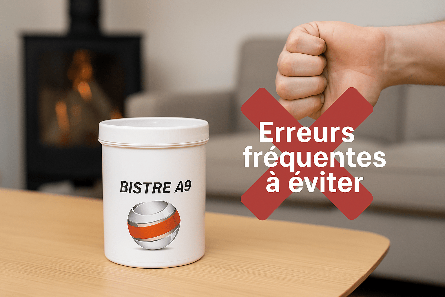 Erreurs fréquentes à éviter avec le bistre A9